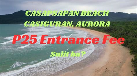 beach resort in casiguran aurora|Casapsapan Beach Resort RAB Camping Site Rental.